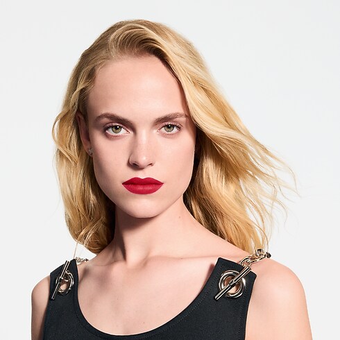 Perfumes and Beauty - LV Rouge - Matte Lipstick Perfumes and Beauty Lips } | LOUIS VUITTON (Product zoom)