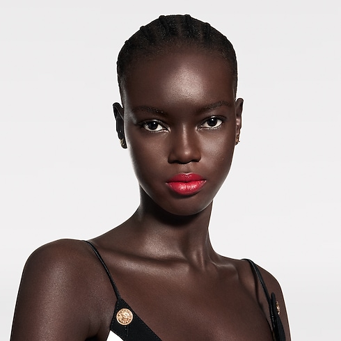 Perfumes and Beauty - LV Rouge - Satin Lipstick Refill Perfumes and Beauty Lips } | LOUIS VUITTON (Product zoom)