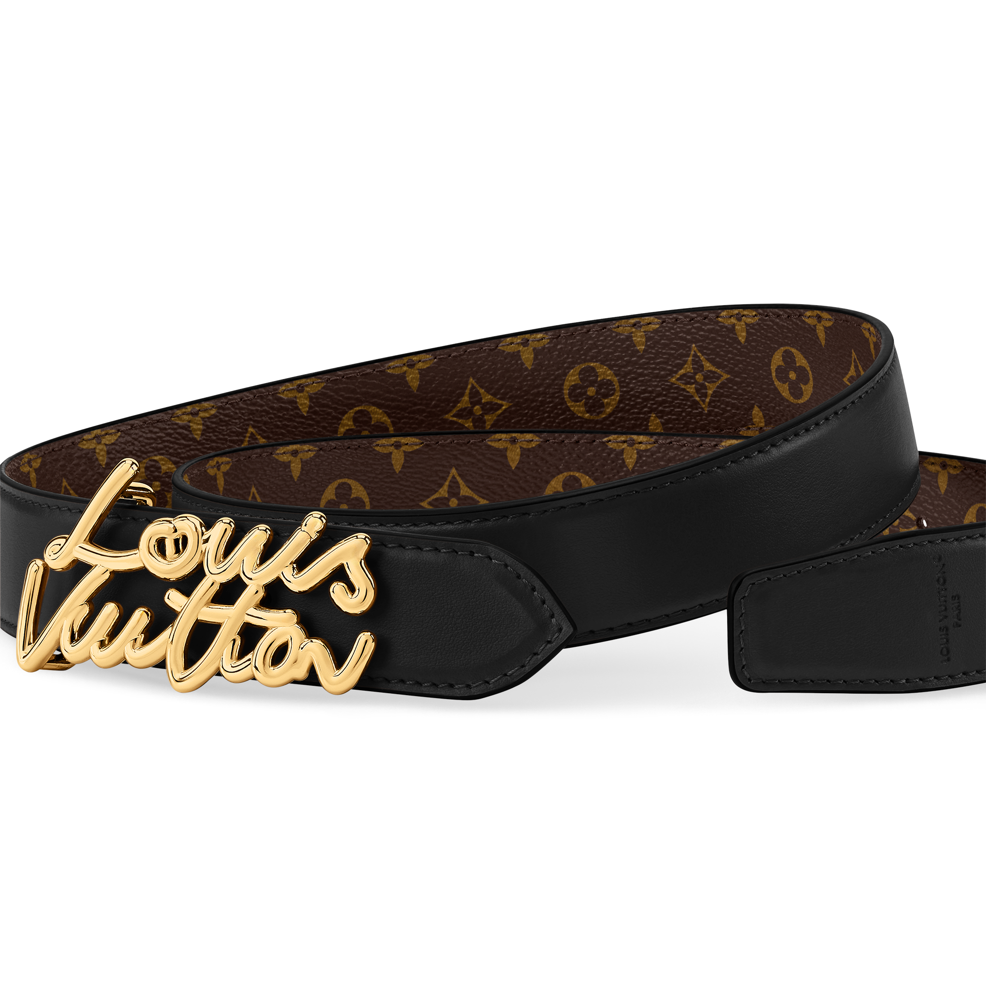 Women - LV Script 30MM Belt  Women Accessories Belts | LOUIS VUITTON (Product zoom)