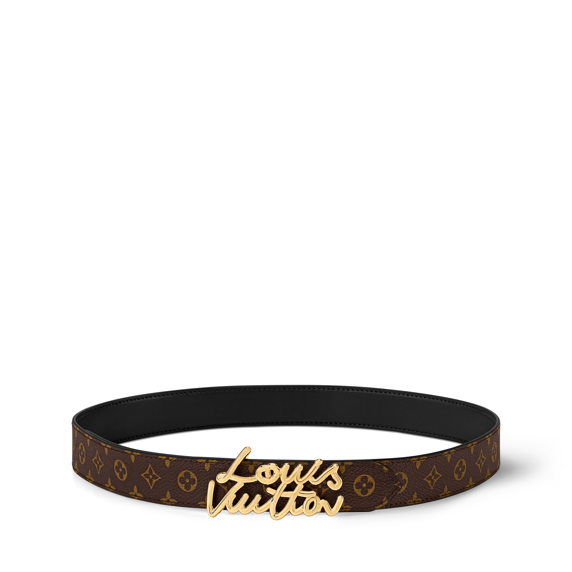 Women - LV Script 30MM Belt  Women Accessories Belts | LOUIS VUITTON (Product zoom)