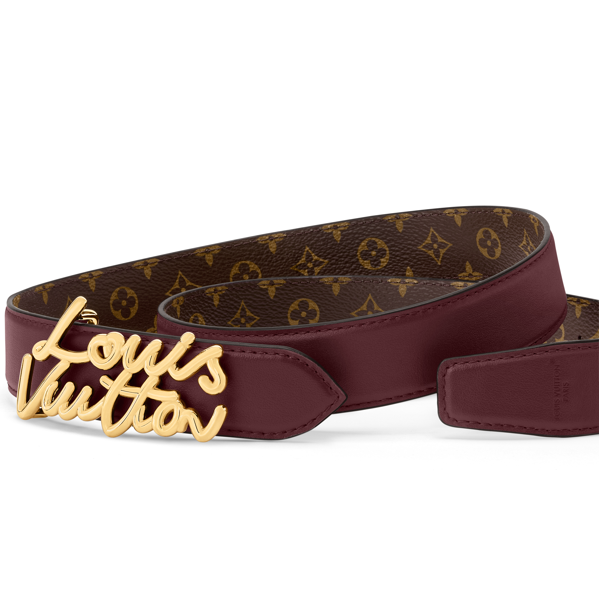 Women - LV Script 30MM Belt  Women Accessories Belts | LOUIS VUITTON (Product zoom)