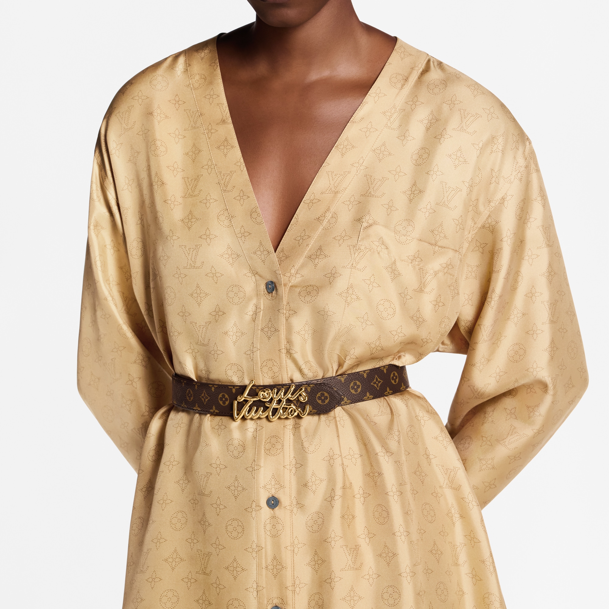 Women - LV Script 30MM Belt  Women Accessories Belts | LOUIS VUITTON (Product zoom)