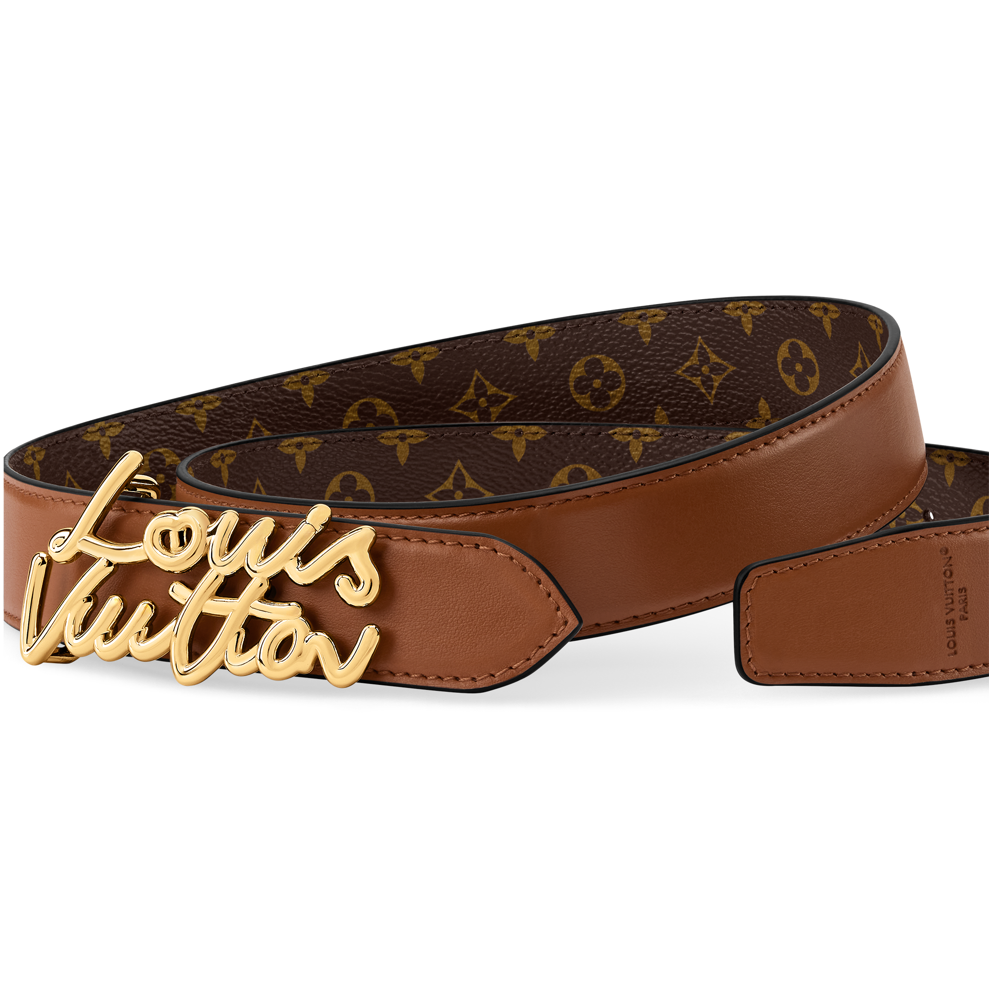 Women - LV Script 30MM Belt  Women Accessories Belts | LOUIS VUITTON (Product zoom)
