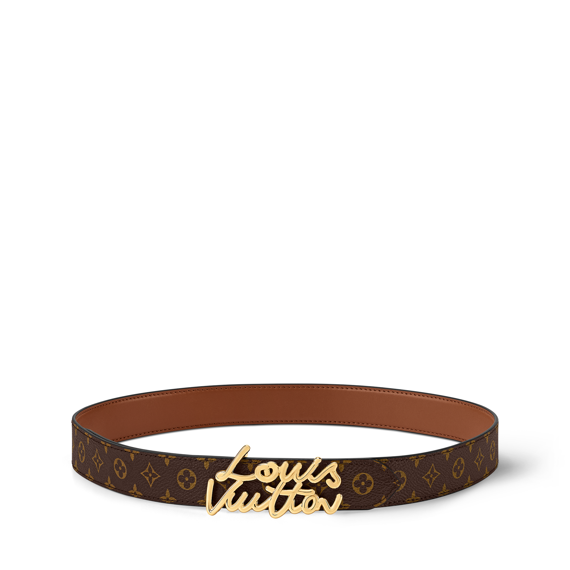Women - LV Script 30MM Belt  Women Accessories Belts | LOUIS VUITTON (Product zoom)