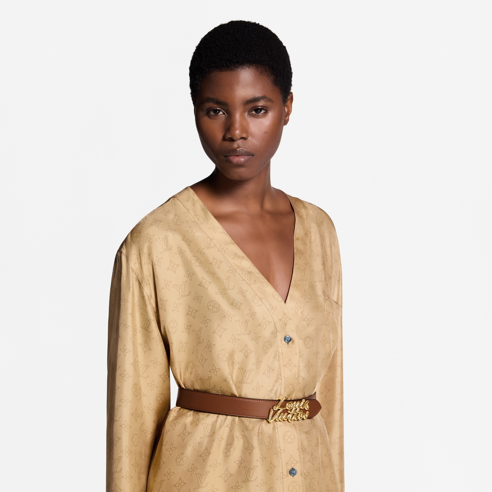 Women - LV Script 30MM Belt  Women Accessories Belts | LOUIS VUITTON (Product zoom)