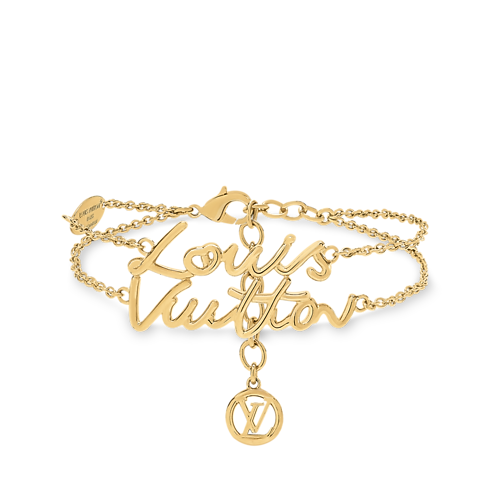 Women - LV Script Bracelet S00 Women Fashion Jewellery Bracelets | LOUIS VUITTON (Product zoom)