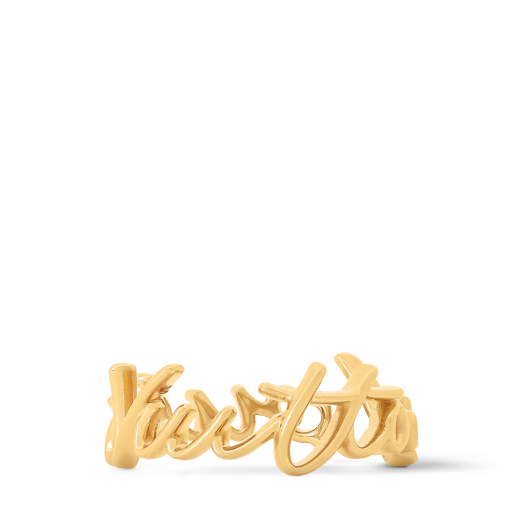 Women - LV Script Ring S00 Women Fashion Jewellery Rings | LOUIS VUITTON (Product zoom)