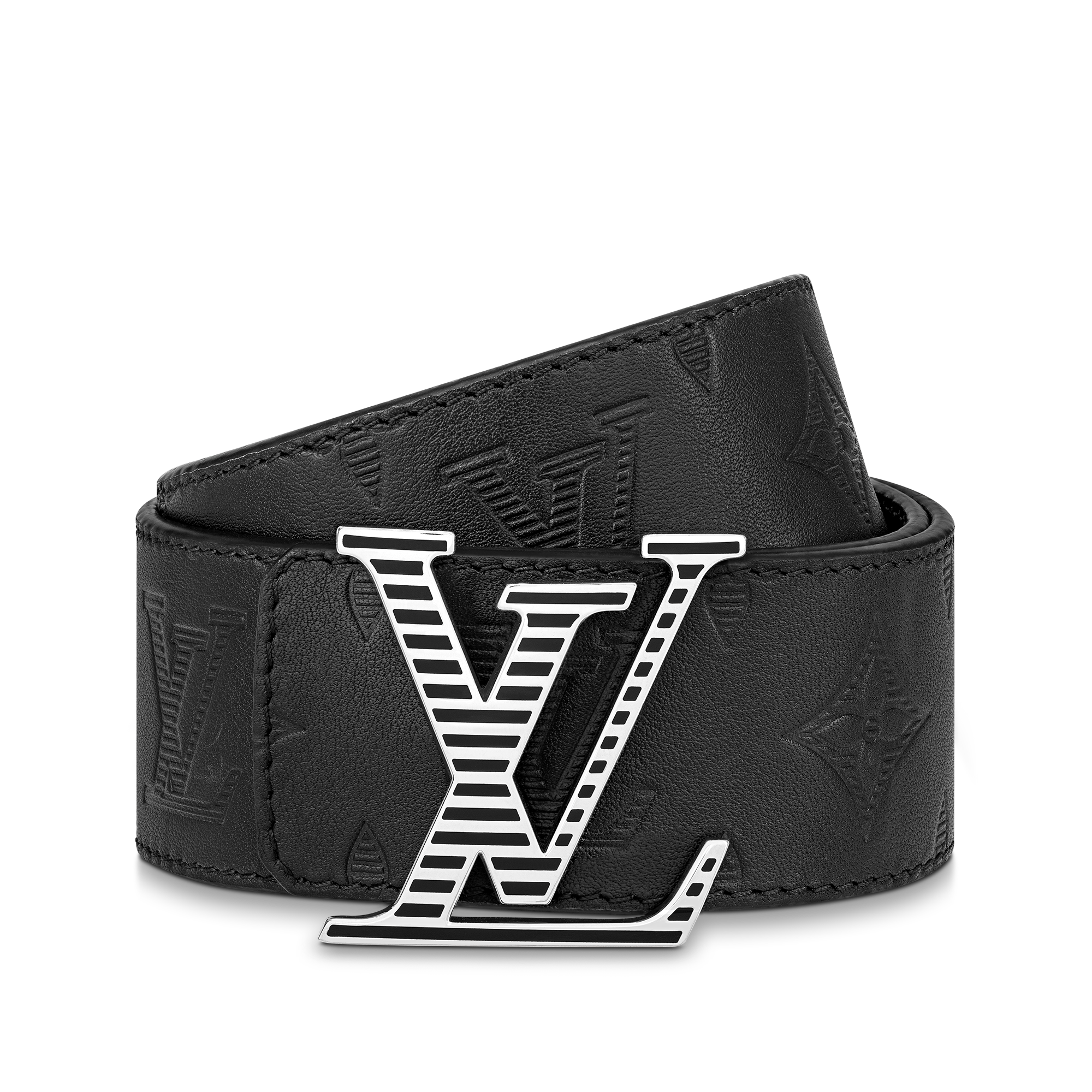 Men - LV Shadow 40MM Reversible Belt  Men Accessories Belts | LOUIS VUITTON (Product zoom)