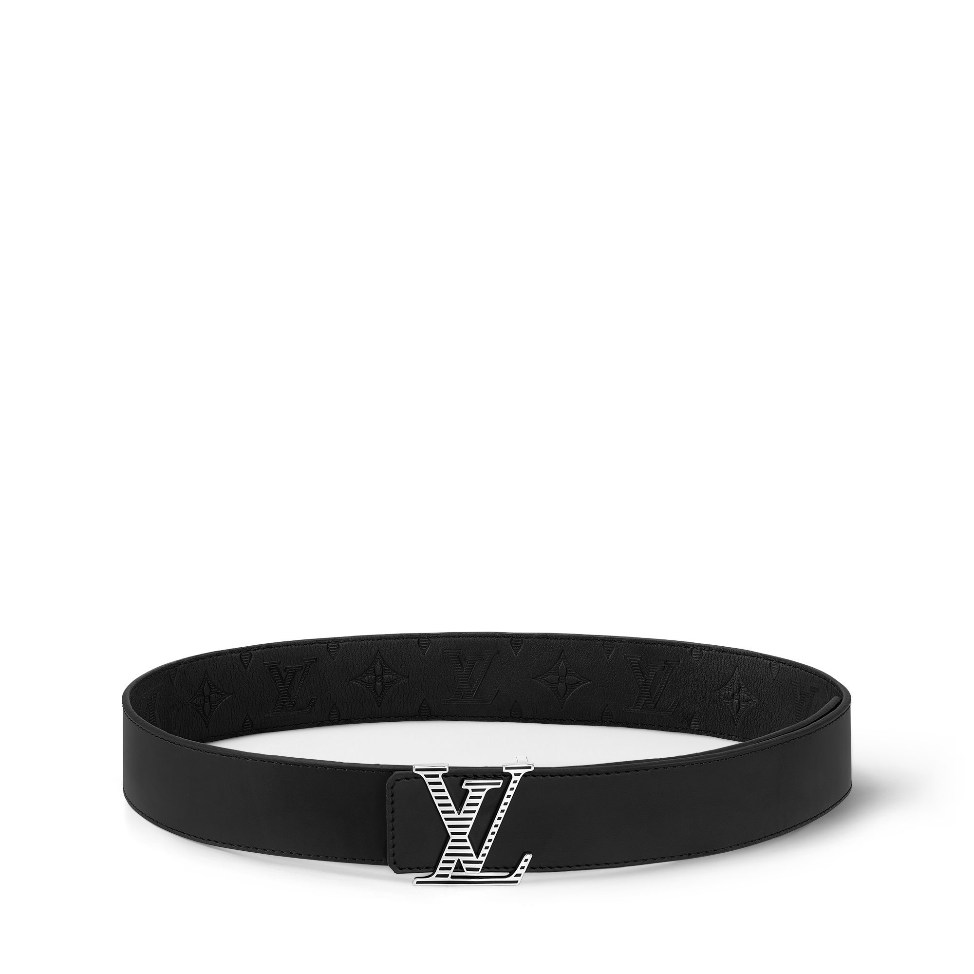 Men - LV Shadow 40MM Reversible Belt  Men Accessories Belts | LOUIS VUITTON (Product zoom)