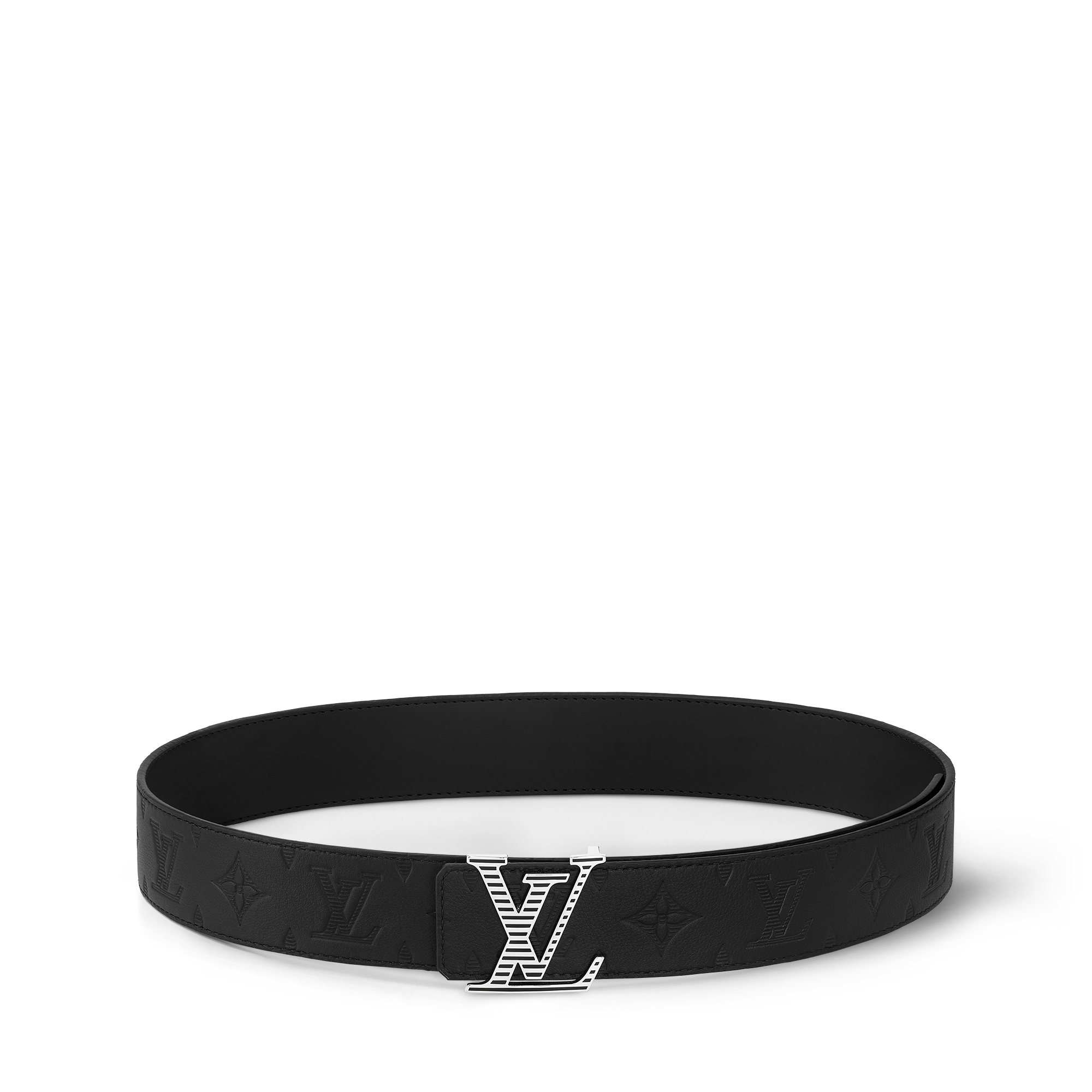 Men - LV Shadow 40MM Reversible Belt  Men Accessories Belts | LOUIS VUITTON (Product zoom)