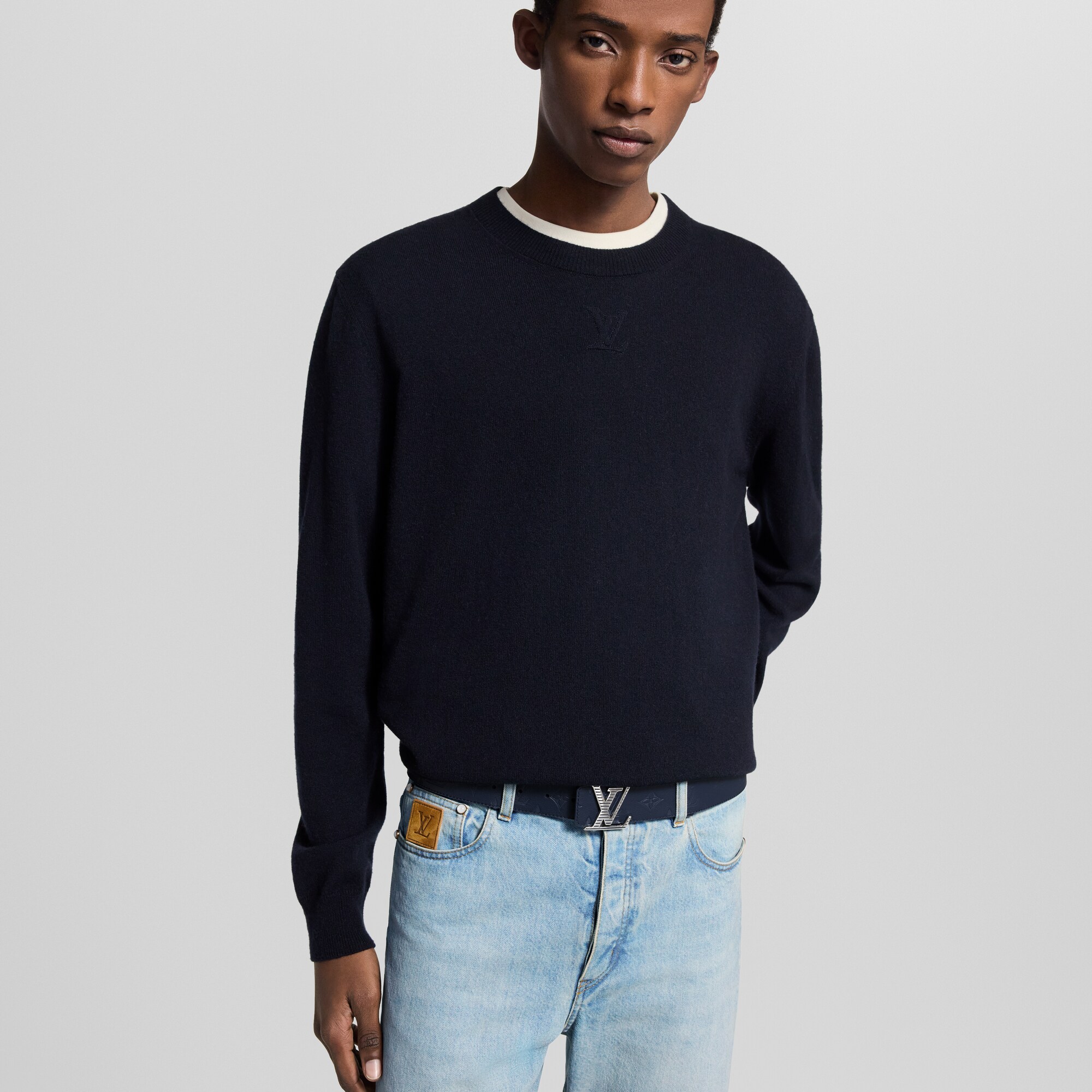 Men - LV Shadow 40MM Reversible Belt  Men Accessories Belts | LOUIS VUITTON (Product zoom)