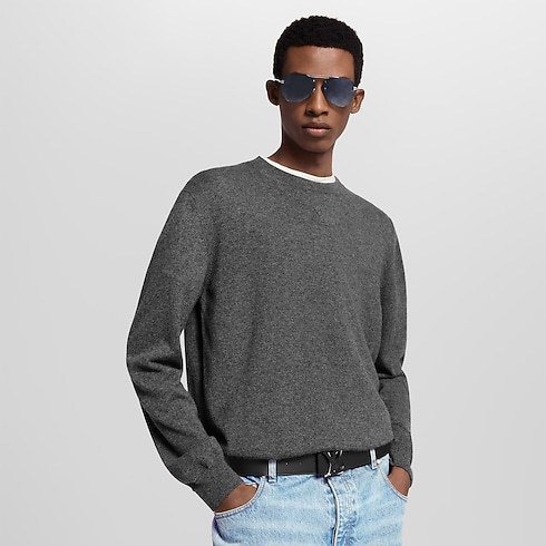 Men - LV Shake 40MM Reversible Belt Monogram Eclipse Canvas Men Accessories Belts | LOUIS VUITTON (Product zoom)