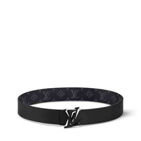 Men - LV Shake 40MM Reversible Belt Monogram Eclipse Canvas Men Accessories Belts | LOUIS VUITTON (Product zoom)