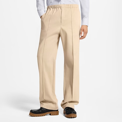 LV Signature Drawstring Trousers cropped view