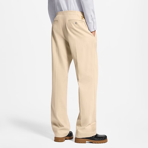 LV Signature Drawstring Trousers cropped worn view