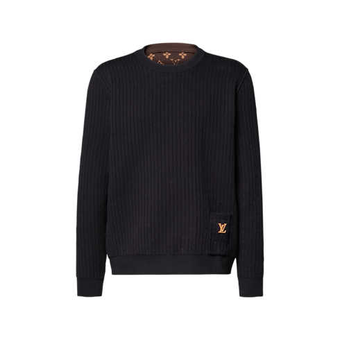 LV Signature Reversible Long-Sleeved Jumper front view