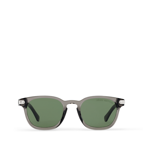 Men - LV Signature Round Square Sunglasses S00 Men Accessories Eyewear | LOUIS VUITTON (Product zoom)