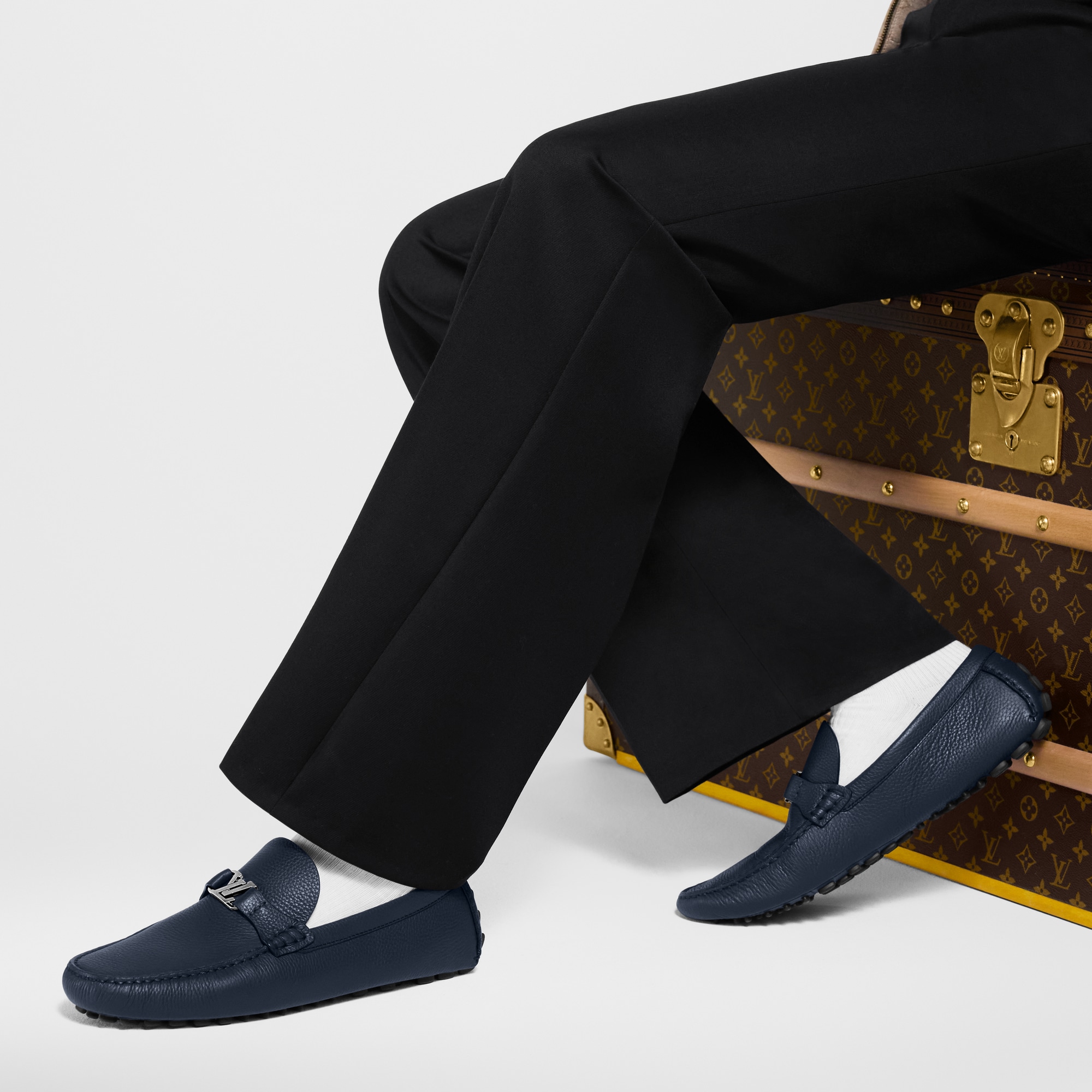 Men - LV Silverstone Moccasins  Men Shoes Loafers and Moccasins | LOUIS VUITTON (Product zoom)