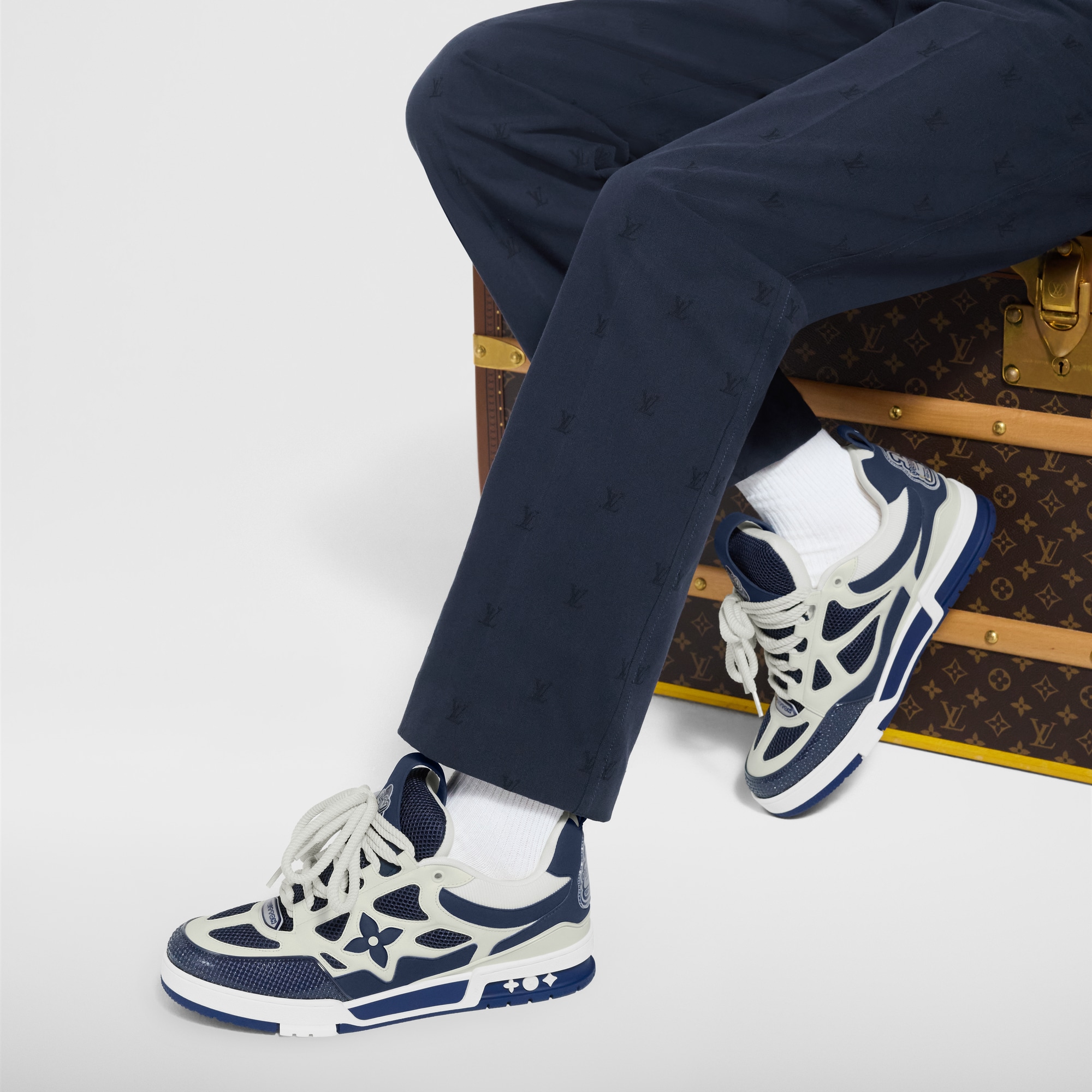 Men - LV Skate Trainers  Men Shoes Trainers | LOUIS VUITTON (Product zoom)