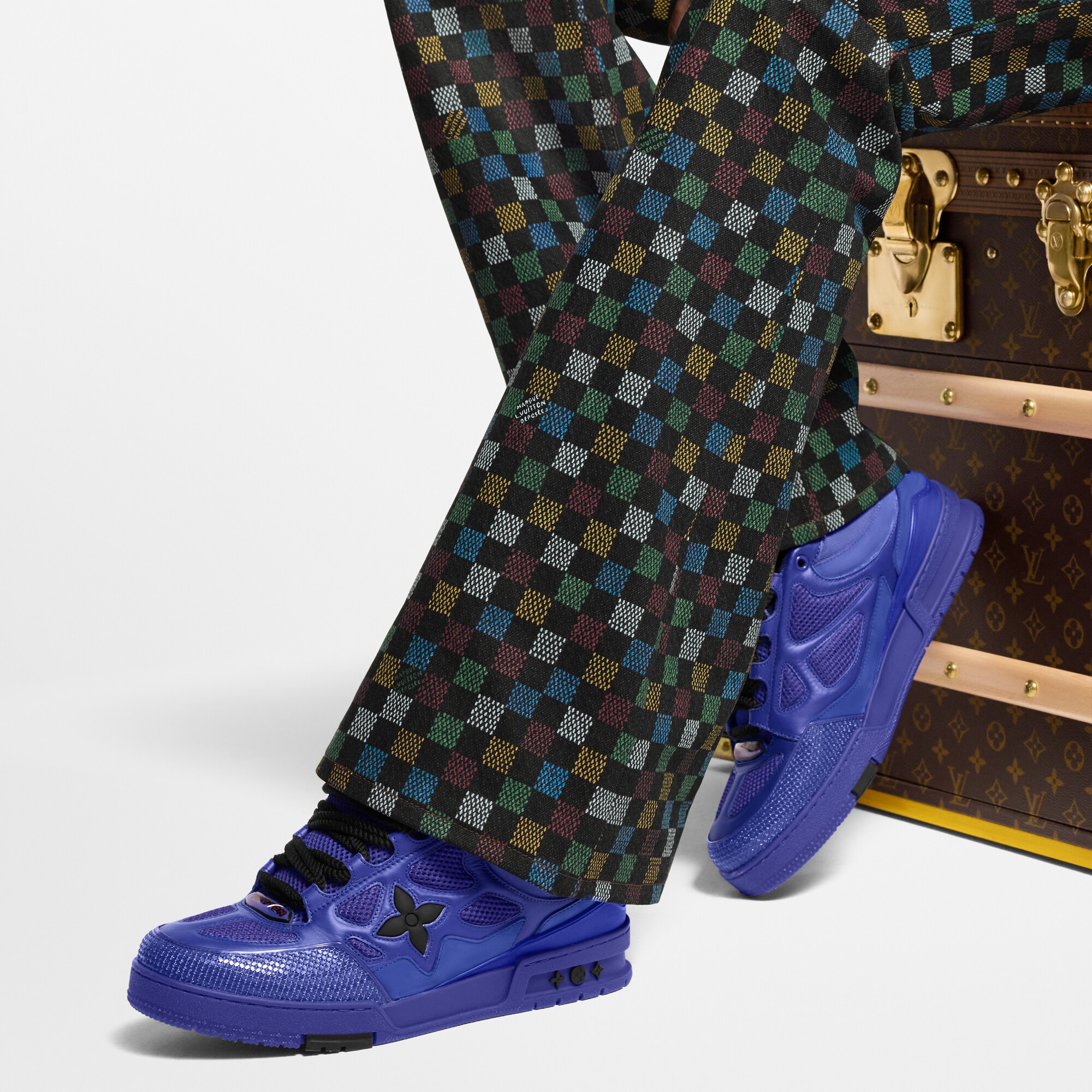 Men - LV Skate Trainers  Men Shoes Trainers | LOUIS VUITTON (Product zoom)