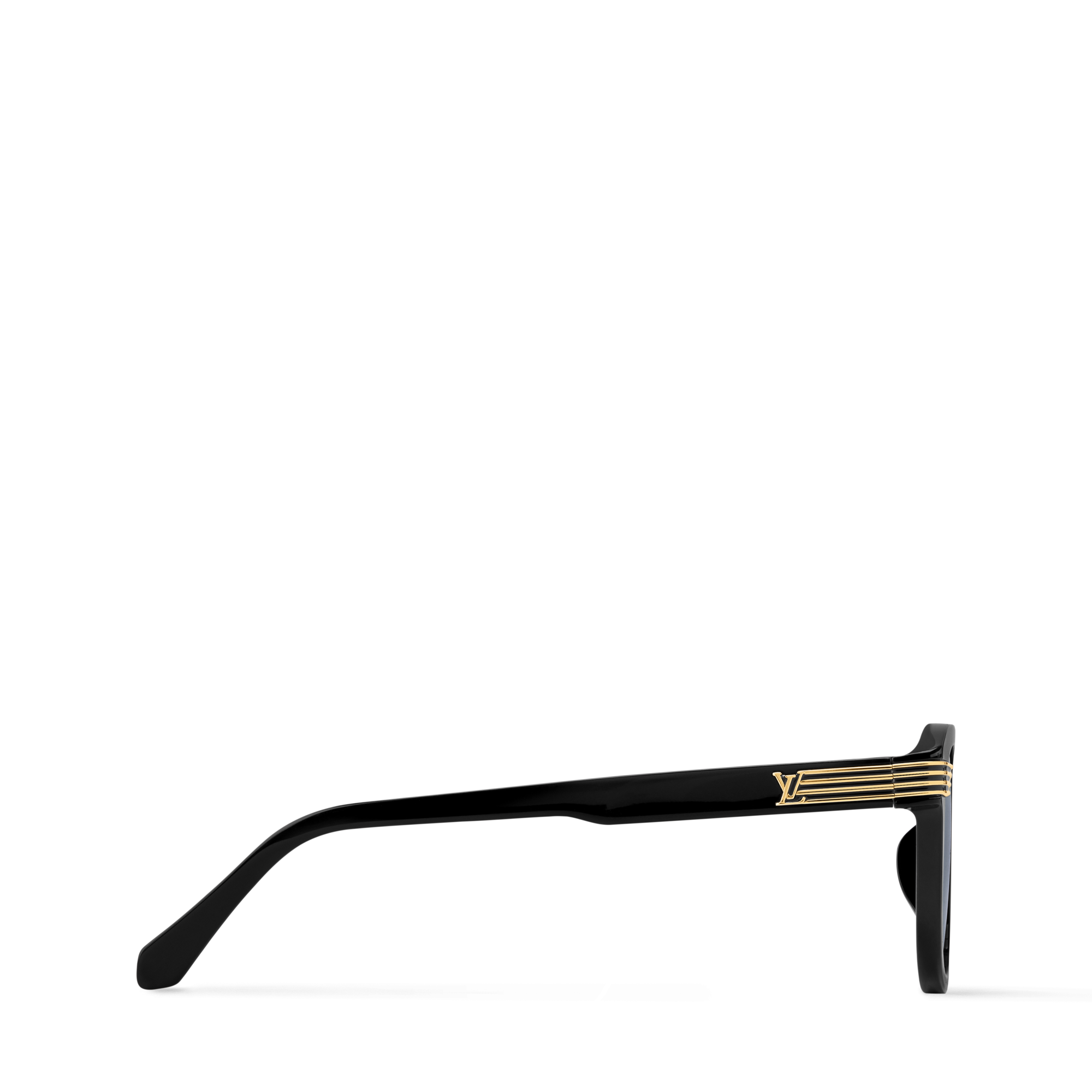 Men - LV Slide Round Square Sunglasses S00 Men Accessories Sunglasses | LOUIS VUITTON (Product zoom)