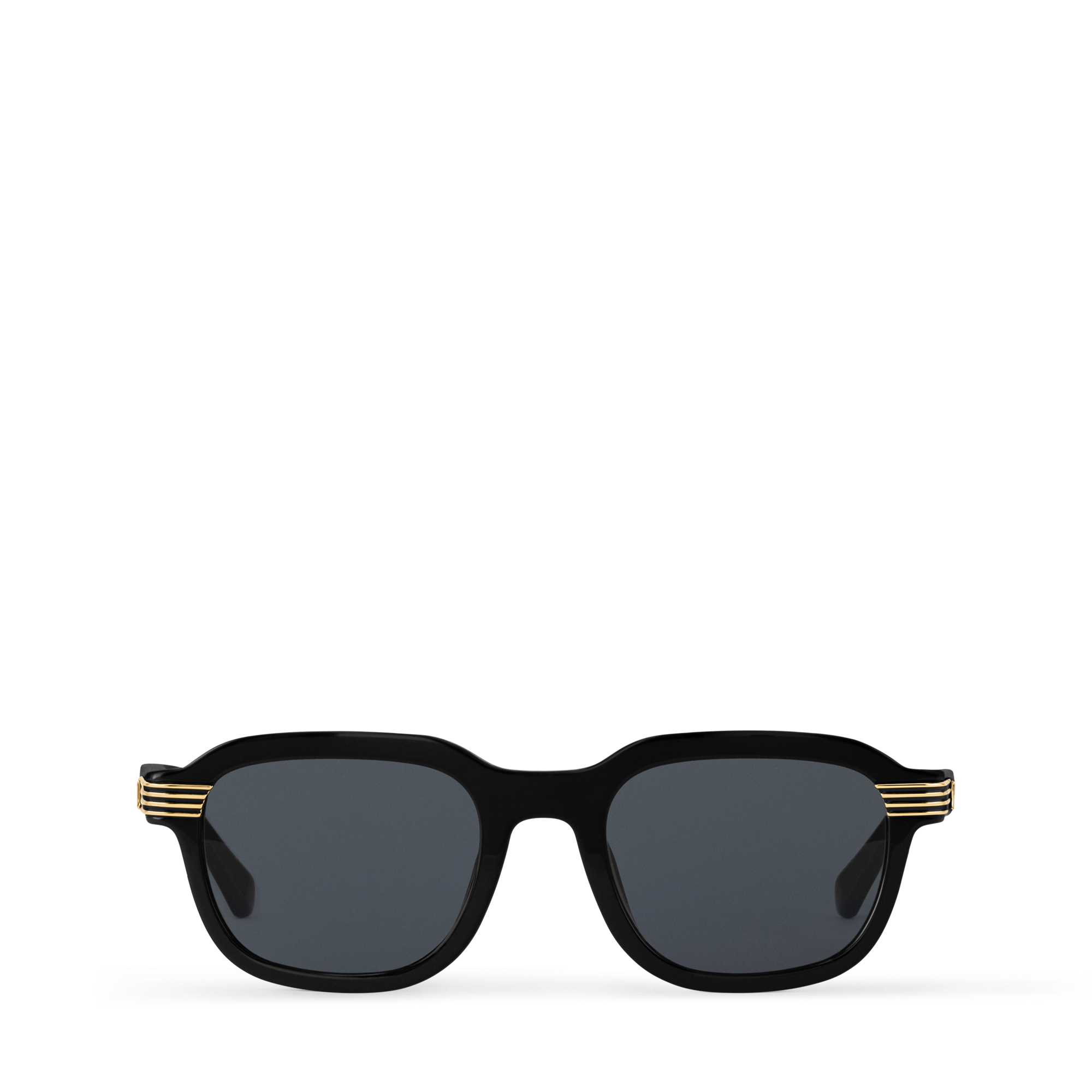 Men - LV Slide Square Round Sunglasses S00 Men Accessories Sunglasses | LOUIS VUITTON (Product zoom)