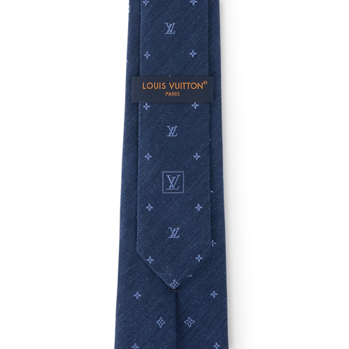 Men - LV Spaced Tie S00 Men Accessories Ties | LOUIS VUITTON (Product zoom)