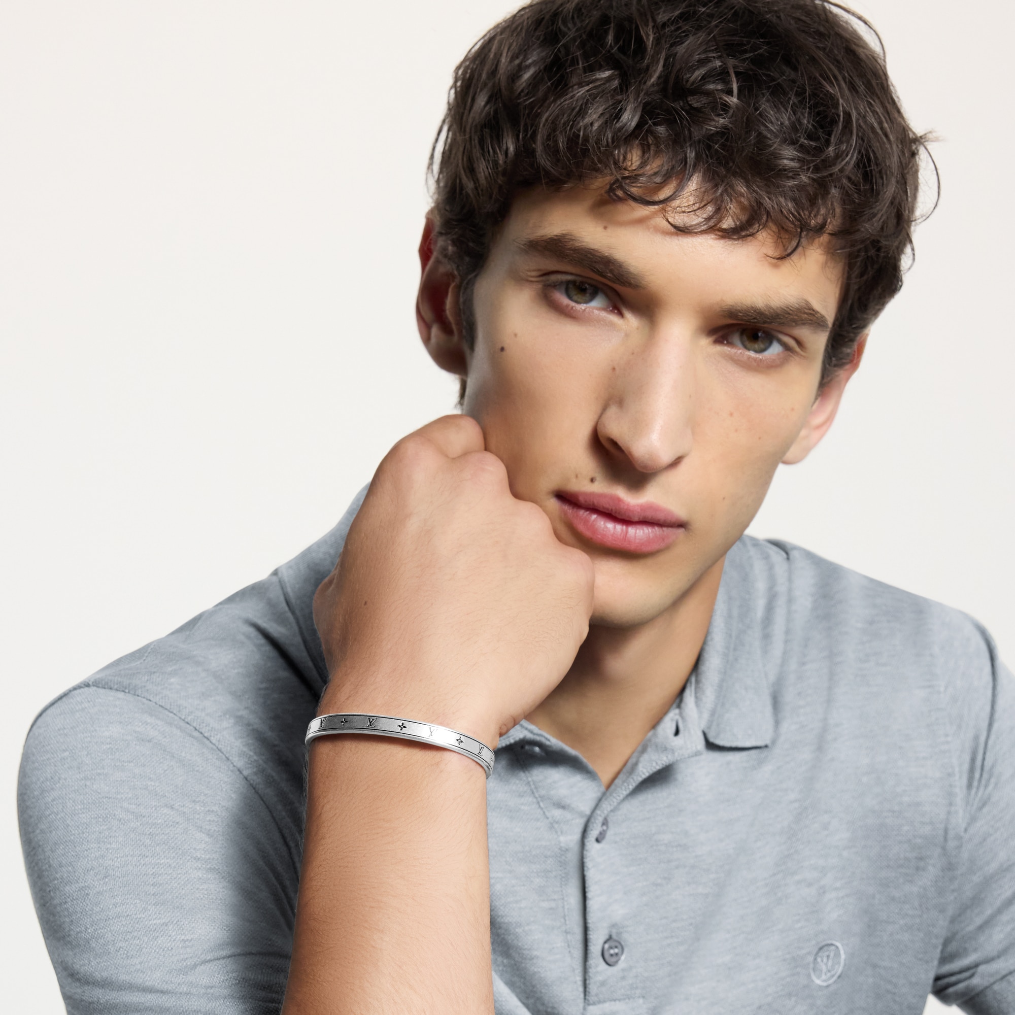 Men - LV Spike Bangle Bracelet S00 Men Fashion Jewellery Bracelets | LOUIS VUITTON (Product zoom)