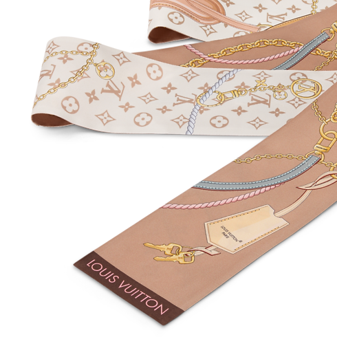 Women - LV Strap Bandeau S00 Women Accessories Silk Squares and Bandeaux | LOUIS VUITTON (Product zoom)
