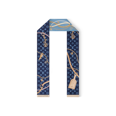 Women - LV Strap Bandeau S00 Women Accessories Silk Squares and Bandeaux | LOUIS VUITTON (Product zoom)
