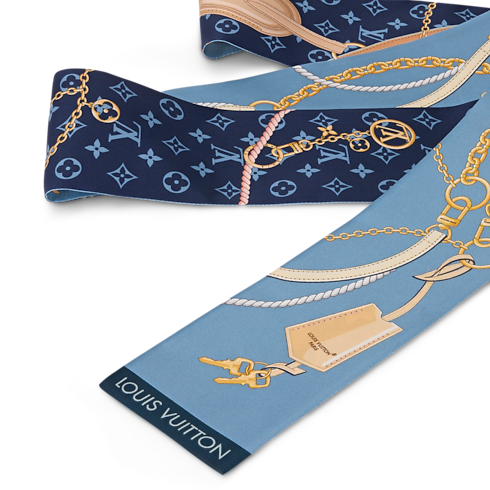Women - LV Strap Bandeau S00 Women Accessories Silk Squares and Bandeaux | LOUIS VUITTON (Product zoom)
