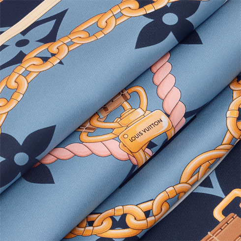 Women - LV Strap Square 90 S00 Women Accessories Silk Squares and Bandeaux | LOUIS VUITTON (Product zoom)