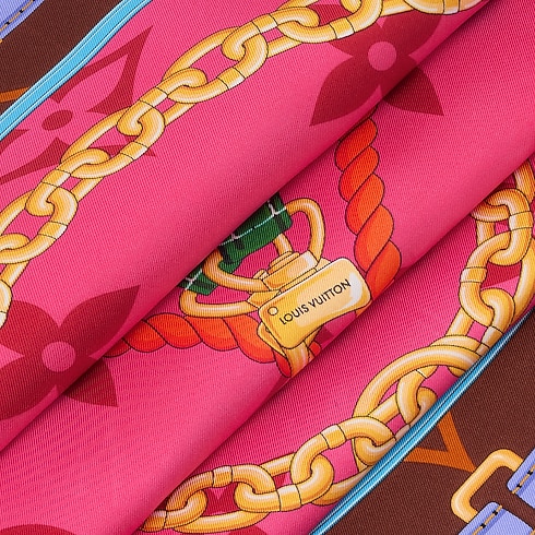 Women - LV Strap Square 90 S00 Women Accessories Silk Squares and Bandeaux | LOUIS VUITTON (Product zoom)