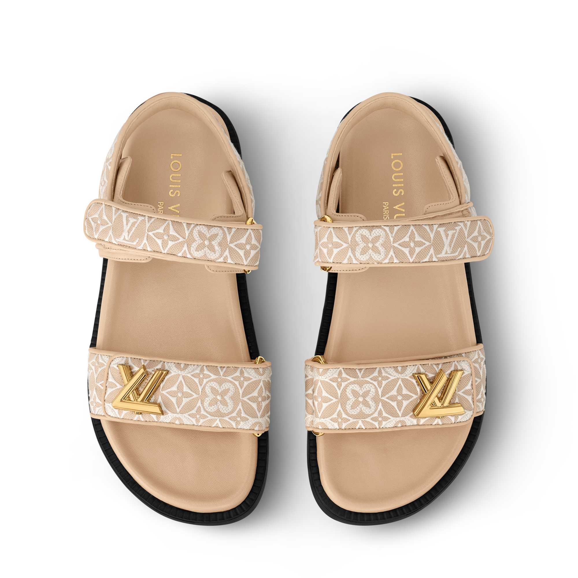 Women - LV Sunset Flat Comfort Sandals  Women Shoes Sandals and Espadrilles | LOUIS VUITTON (Product zoom)