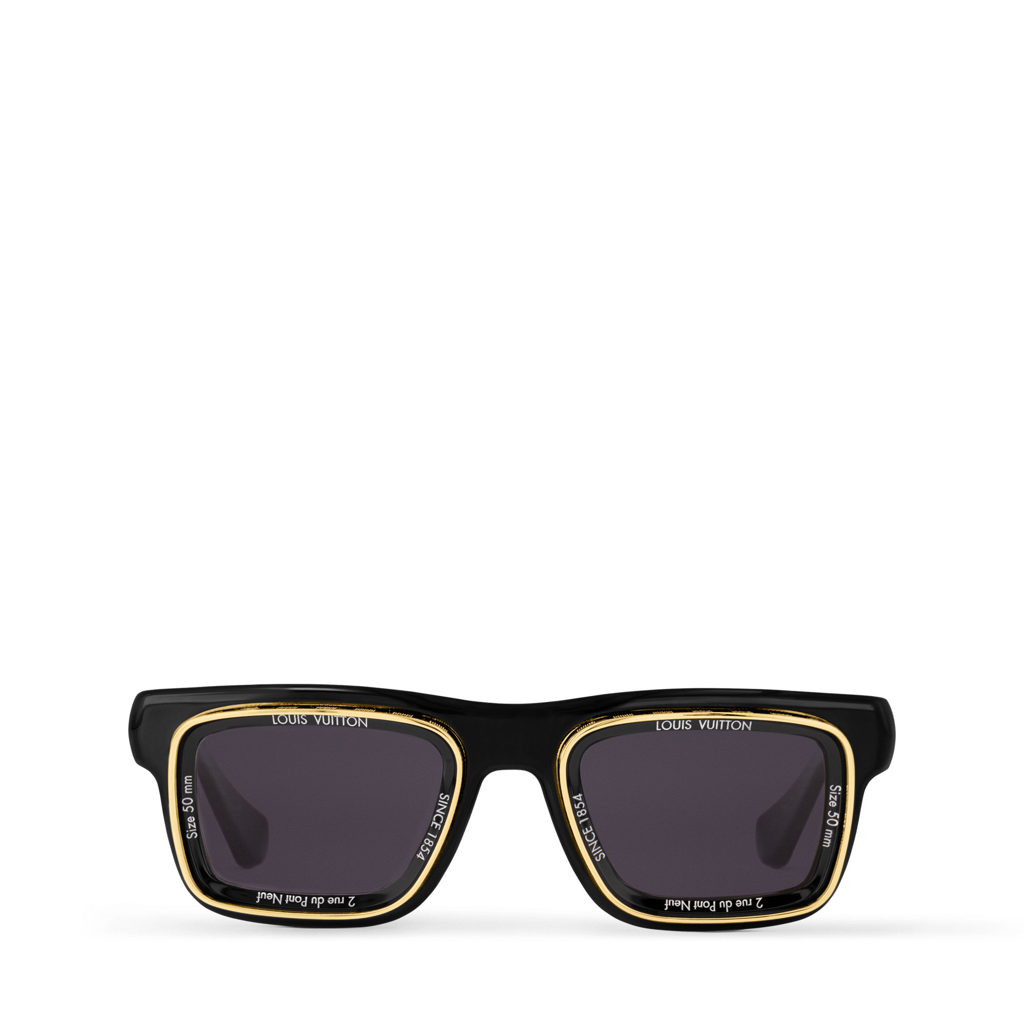 Men - LV Super Vision Square Sunglasses S00 Men Accessories Sunglasses | LOUIS VUITTON (Product zoom)
