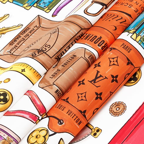 Women - LV Tool Box Square 90 S00 Women Accessories Silk Squares and Bandeaux | LOUIS VUITTON (Product zoom)