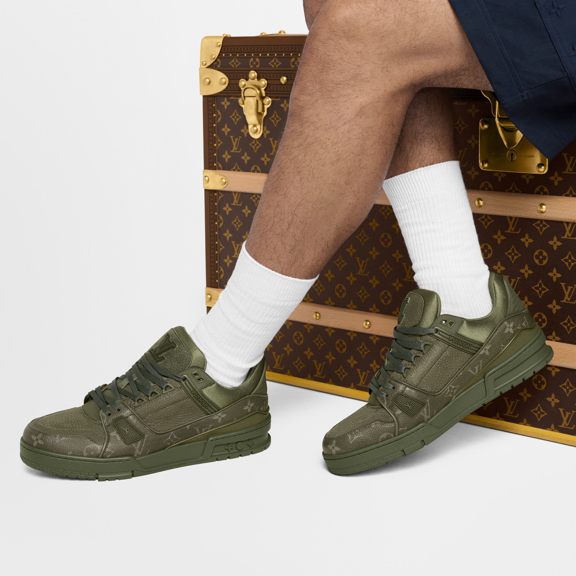 Men - LV Trainer  Men Shoes Trainers | LOUIS VUITTON (Product zoom)