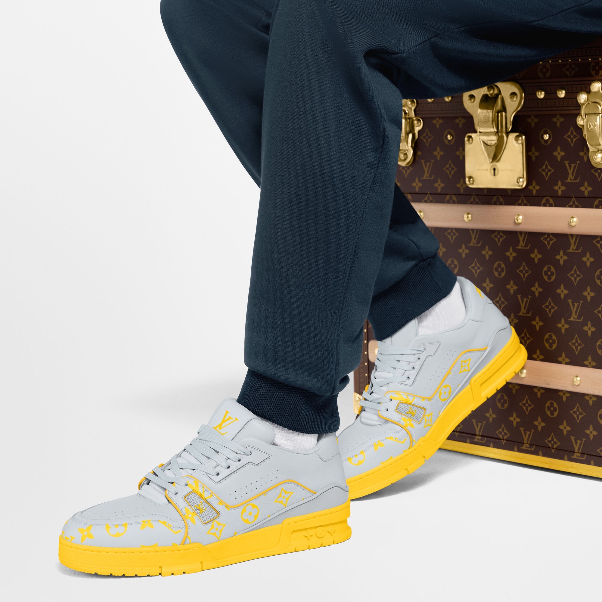 Men - LV Trainer  Men Shoes Trainers | LOUIS VUITTON (Product zoom)