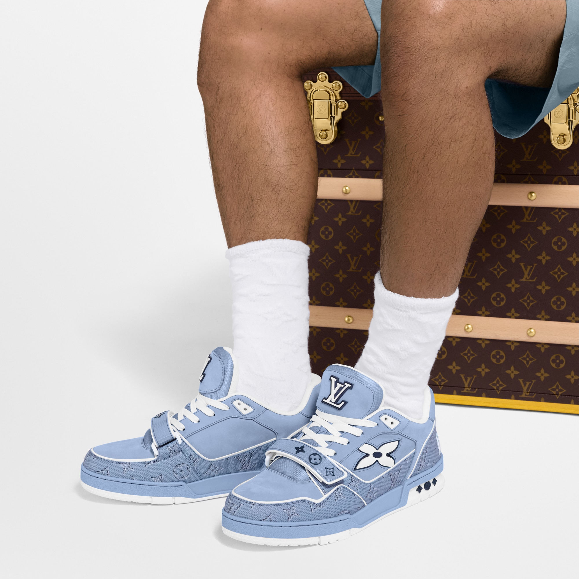 Men - LV Trainer  Men Shoes Trainers | LOUIS VUITTON (Product zoom)