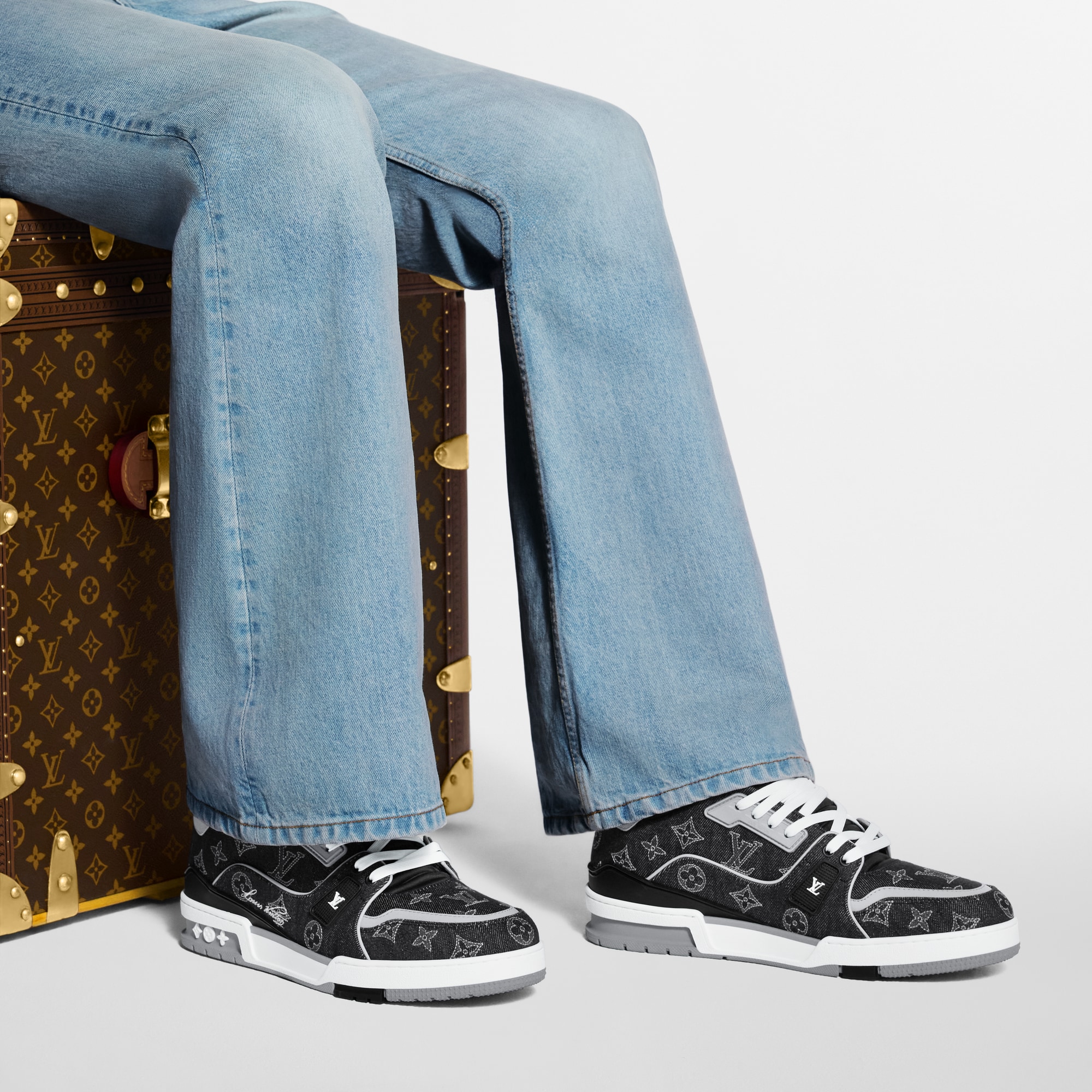 Men - LV Trainer  Men Shoes Trainers | LOUIS VUITTON (Product zoom)