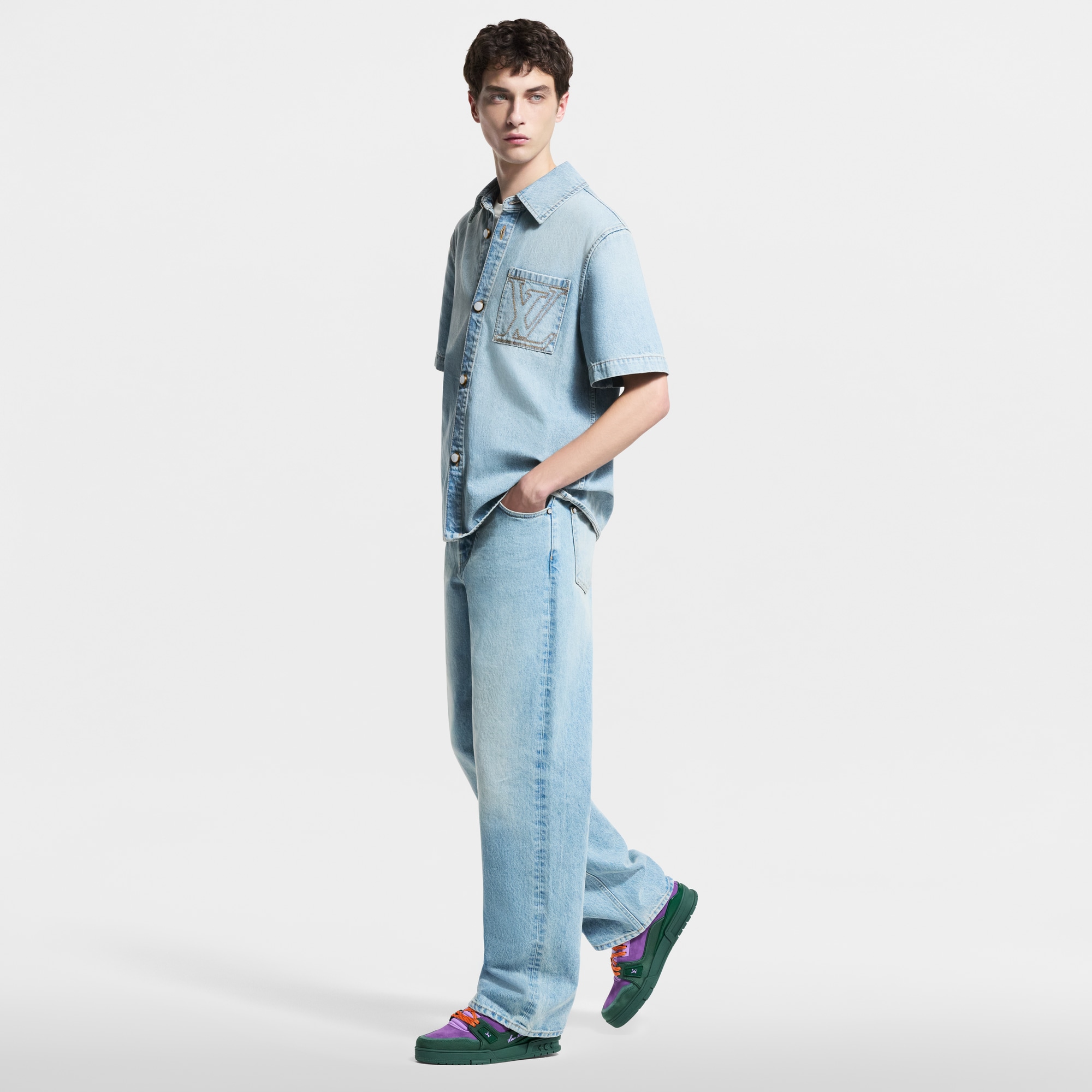 Men - LV Trainer  Men Shoes Trainers | LOUIS VUITTON (Product zoom)