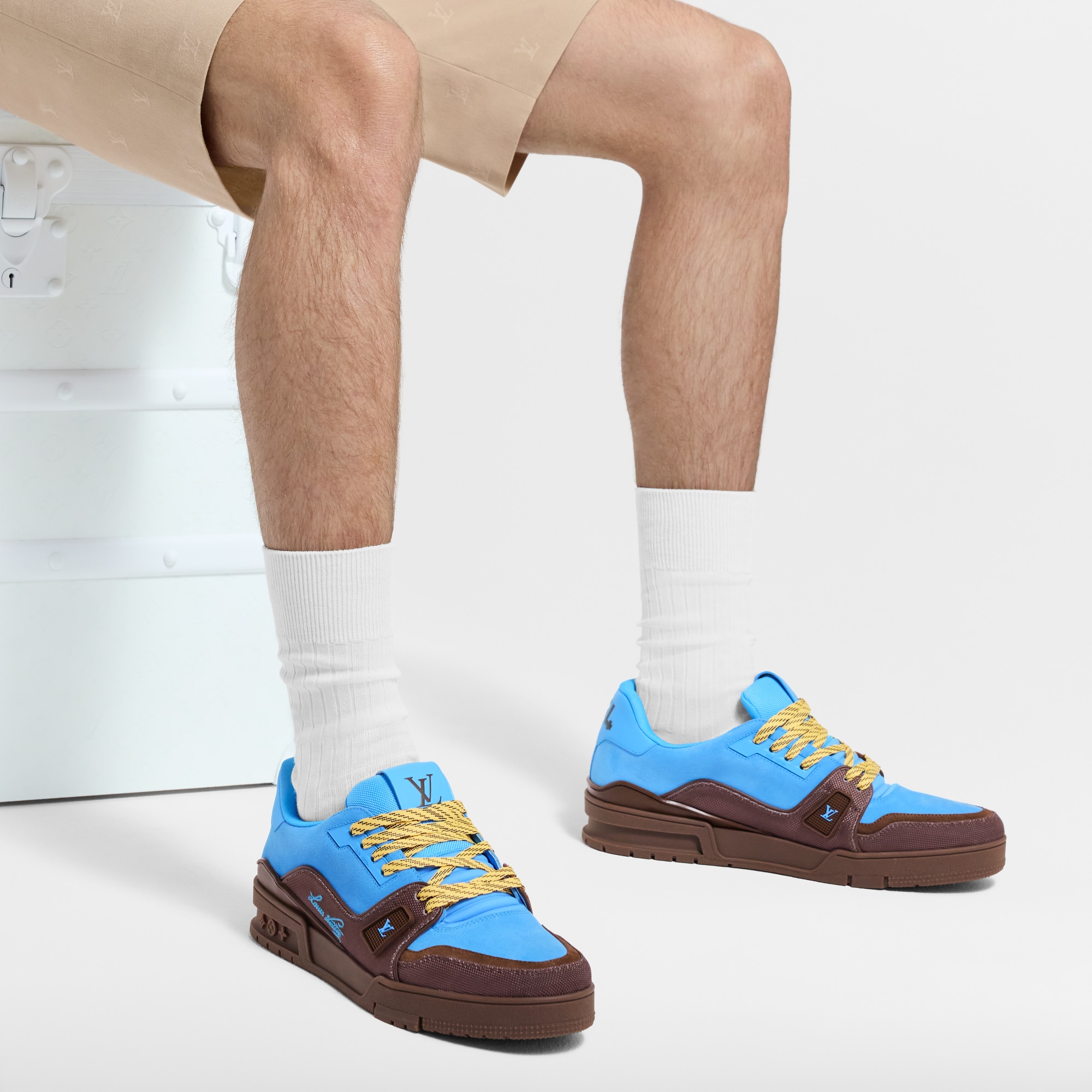 Men - LV Trainer  Men Shoes Trainers | LOUIS VUITTON (Product zoom)