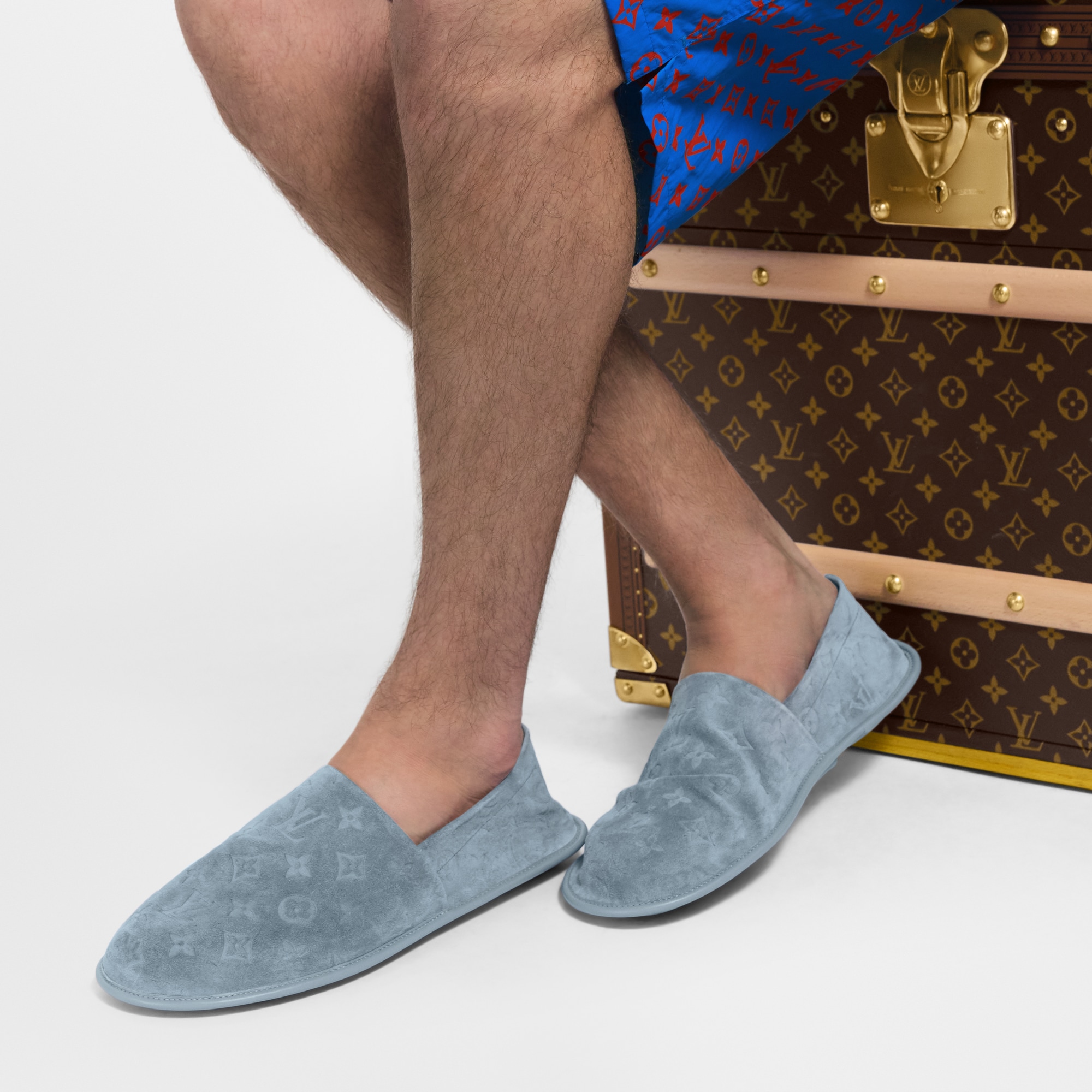Men - LV Traveller Slippers  Men Shoes Loafers and Moccasins | LOUIS VUITTON (Product zoom)
