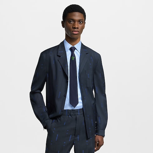 Men - LV Turtle Tie S00 Men Accessories Ties and Pocket Squares | LOUIS VUITTON (Product zoom)