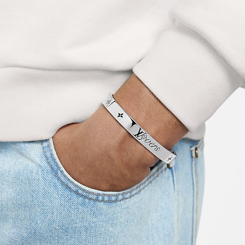 Men - LV Vers Bangle S00 Men Fashion Jewellery Bracelets | LOUIS VUITTON (Product zoom)