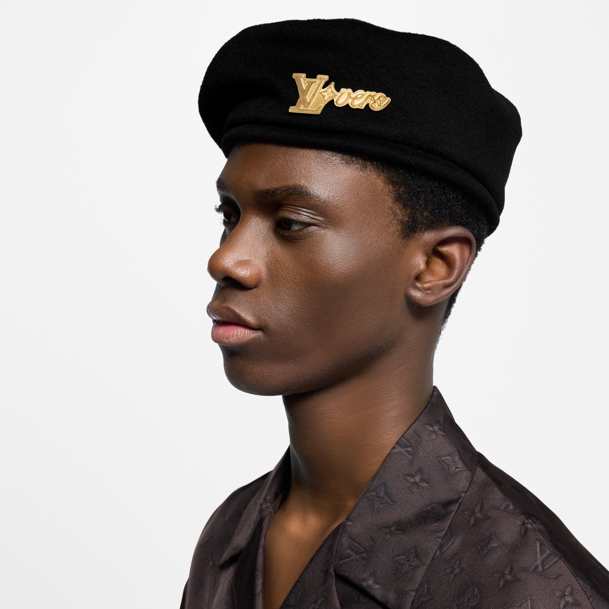 Men - LV Vers Beret S00 Men Accessories Hats, Beanies and Gloves | LOUIS VUITTON (Product zoom)
