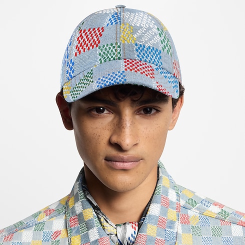 Men - LV Vers Damier Cap S00 Men Accessories Hats, Beanies and Gloves | LOUIS VUITTON (Product zoom)