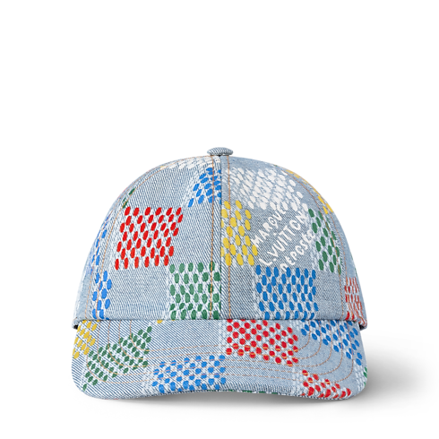 Men - LV Vers Damier Cap S00 Men Accessories Hats, Beanies and Gloves | LOUIS VUITTON (Product zoom)