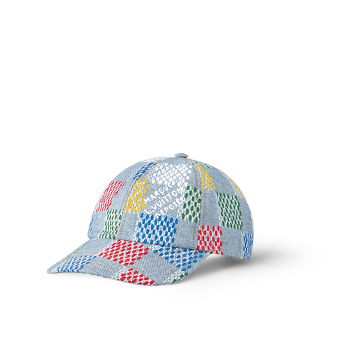 Men - LV Vers Damier Cap S00 Men Accessories Hats, Beanies and Gloves | LOUIS VUITTON (Product zoom)