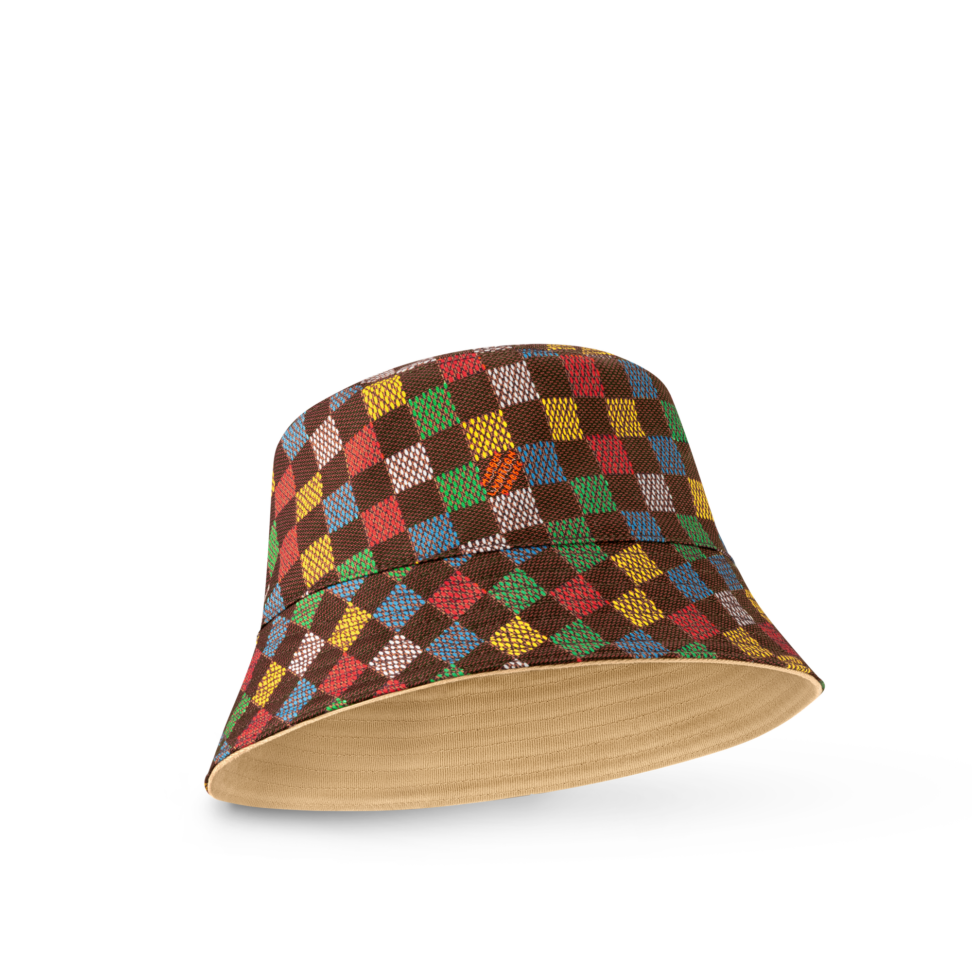 Men - LV Vers Damier Reversible Bucket Hat S00 Men Accessories Hats, Beanies and Gloves | LOUIS VUITTON (Product zoom)